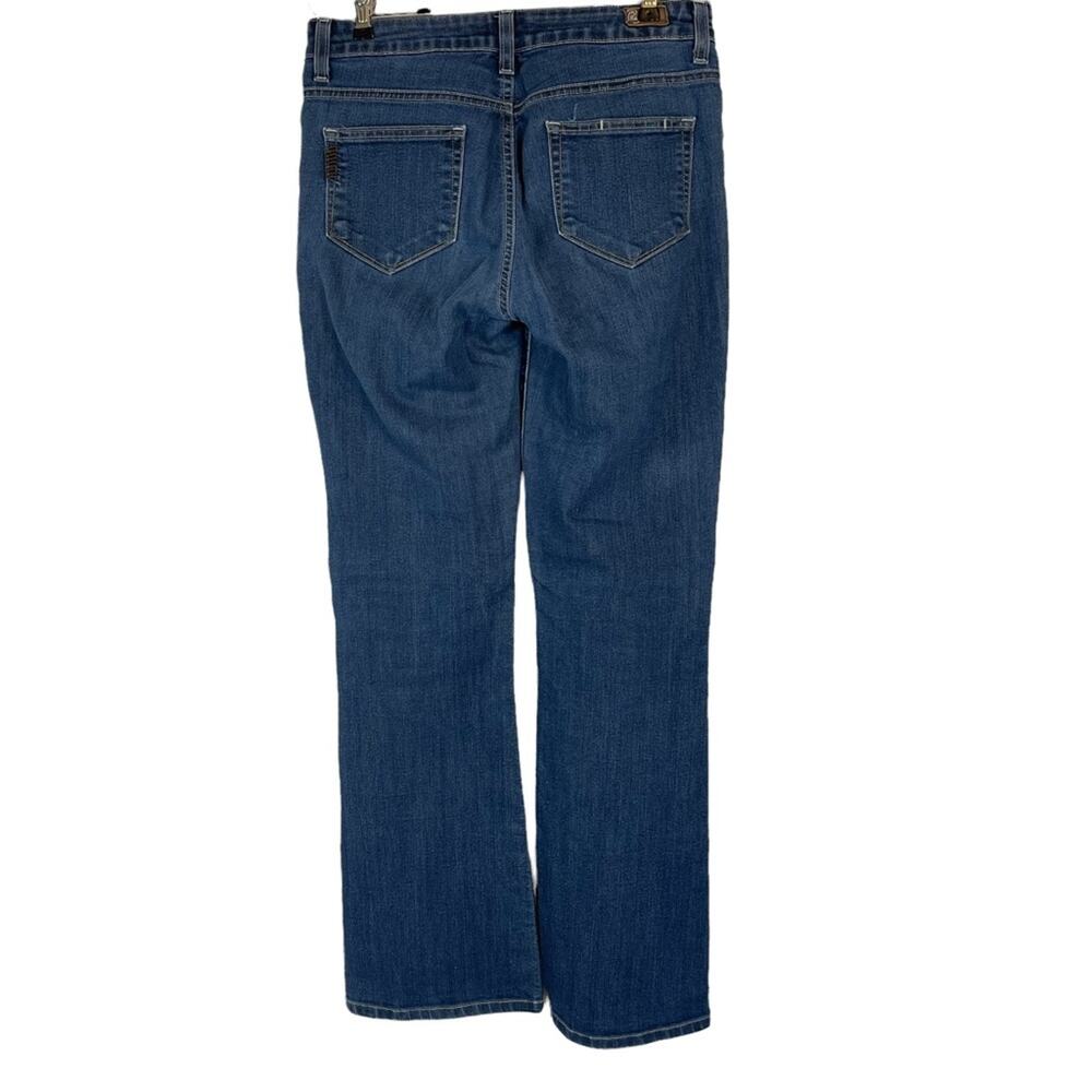 Paige Rising Glen Mid-Rise Dark Wash Bootcut Denim Jeans Women's Size 29 - Picture 3 of 8
